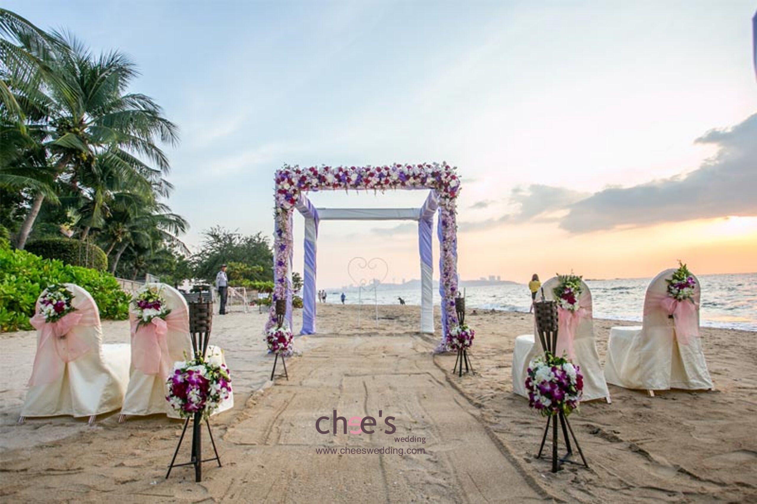 Cape Dara Beach Wedding Pattaya 1