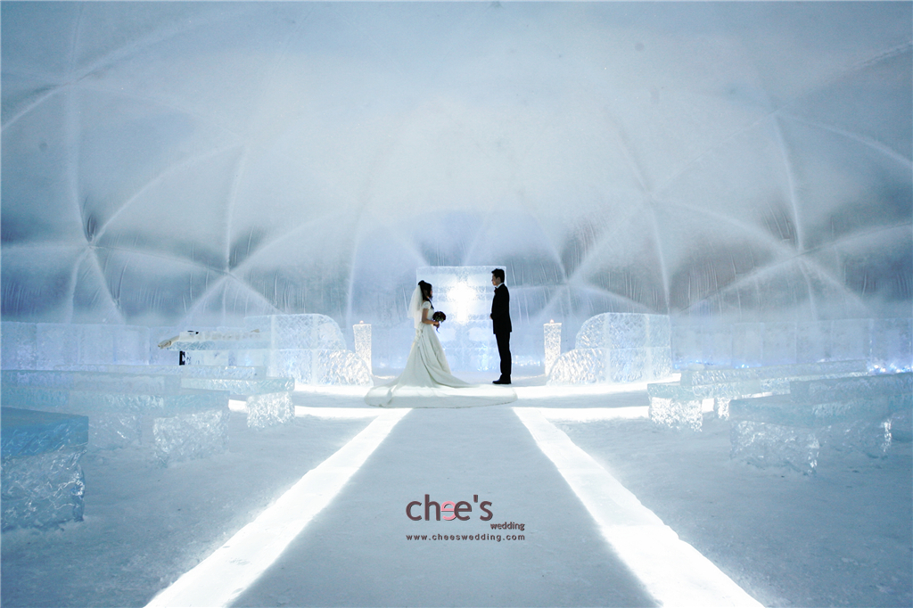 Chees-wedding-冰之教堂2