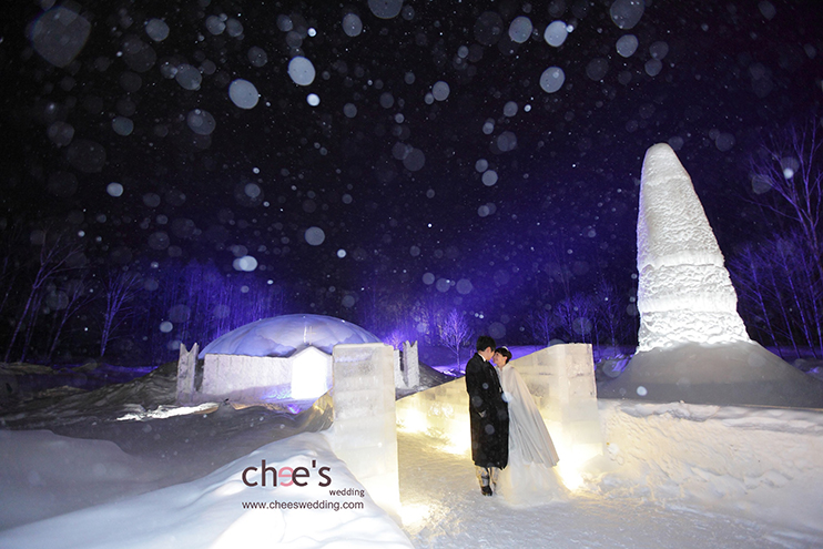 Chees-wedding-冰之教堂3
