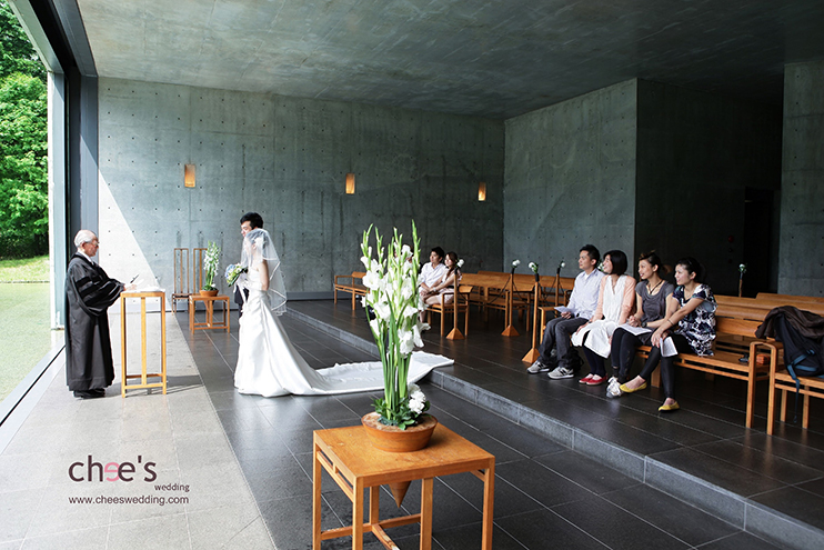 Chees-wedding-水之教堂3