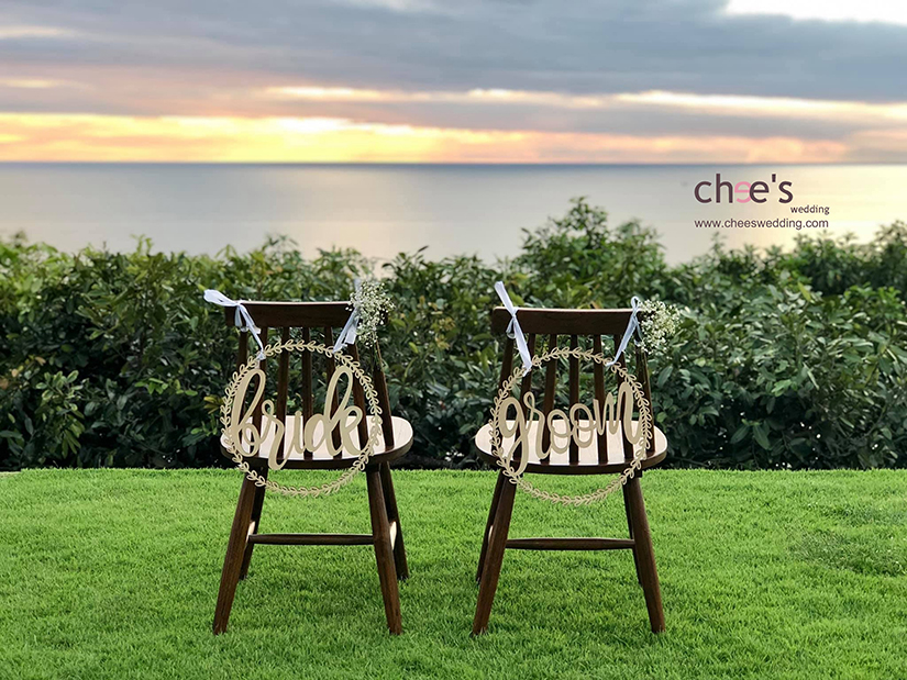Paresa Cliffside sea view wedding 1