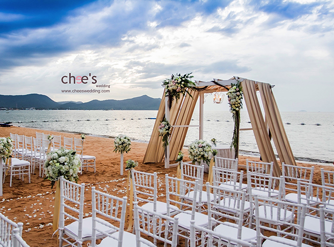 Sea Sand Sun Beach Wedding Pattya 1